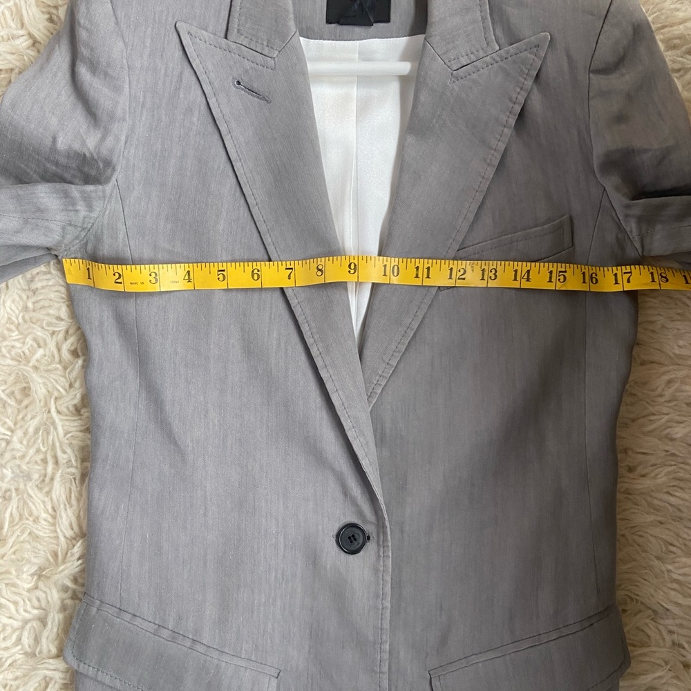 Smythe Sharp Shoulder Blazer - Picture 6 of 6